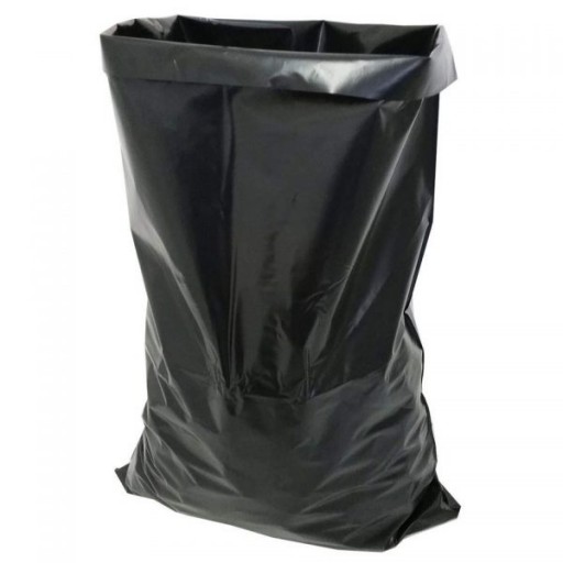 Safewaste Extra Strong Rubble Sacks - Heavy Duty Large Black/Blue Rubbish Bags, 20"x30", UK Made