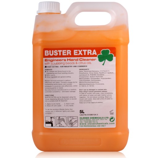 Buster Extra Industrial Mildly Abrasive Hand Cleaner Soap The